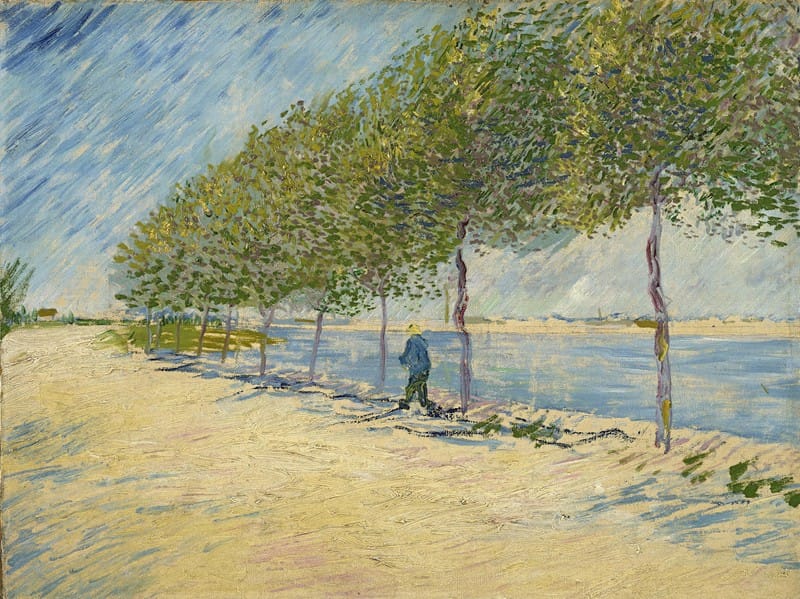 Vincent van Gogh - Along the Seine