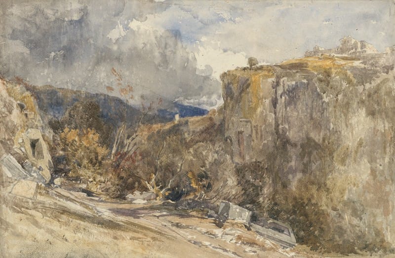 William James Müller - Storm, Anatolia