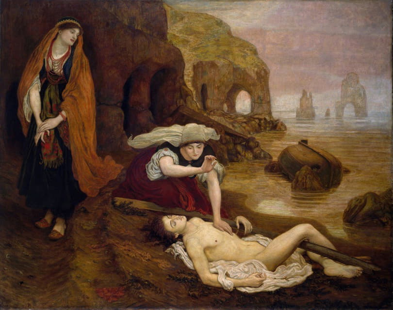Ford Madox Brown - Finding Of Don Juan By Haidee