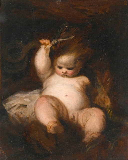 Sir Joshua Reynolds - The Infant Hercules
