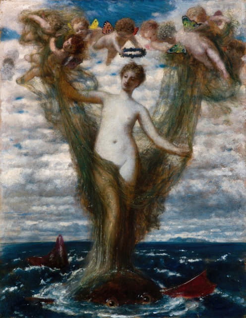 Arnold Böcklin - Venus Anadyomene
