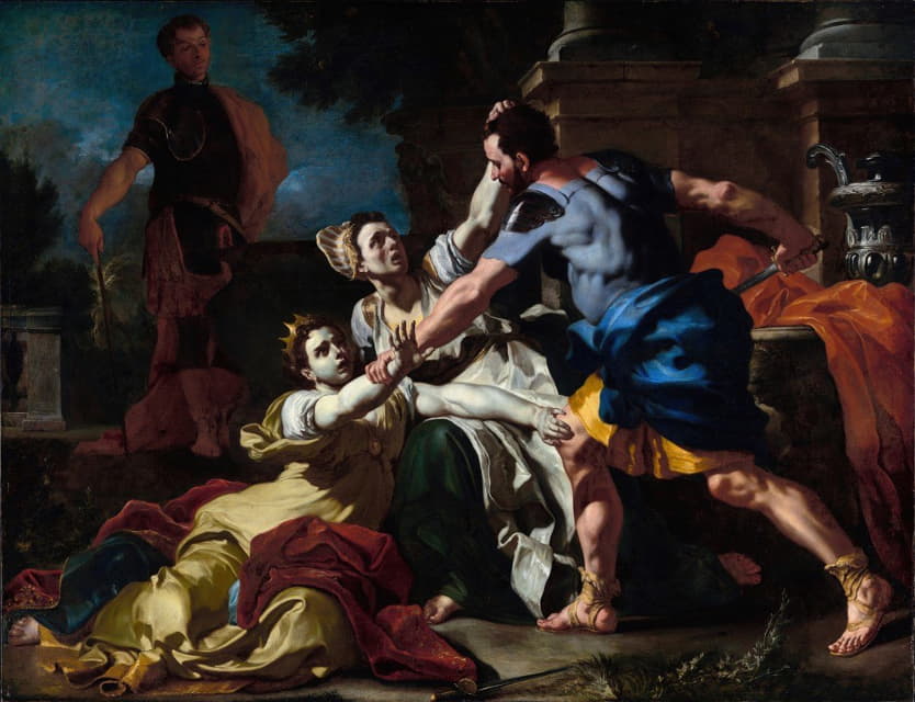 Francesco Solimena - Death of Messalina