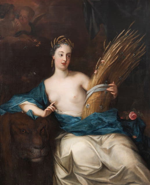 Georg Engelhard Schröder - Ceres or Allegory of the Element Earth