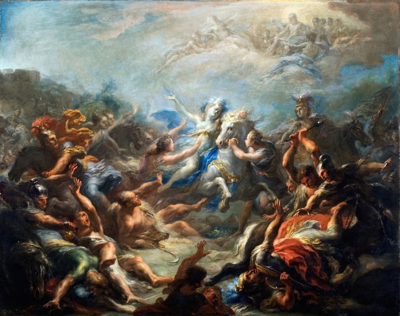 Giacomo Del Po - Camillia At War From Virgil’s Aeneid