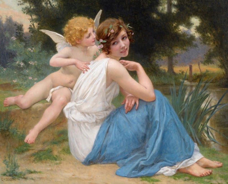 Guillaume Seignac - Cupid and Psyche