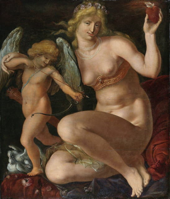 Jacob de Gheyn II - Venus and Amor