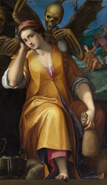 Jacopo Ligozzi - Allegory of Avarice