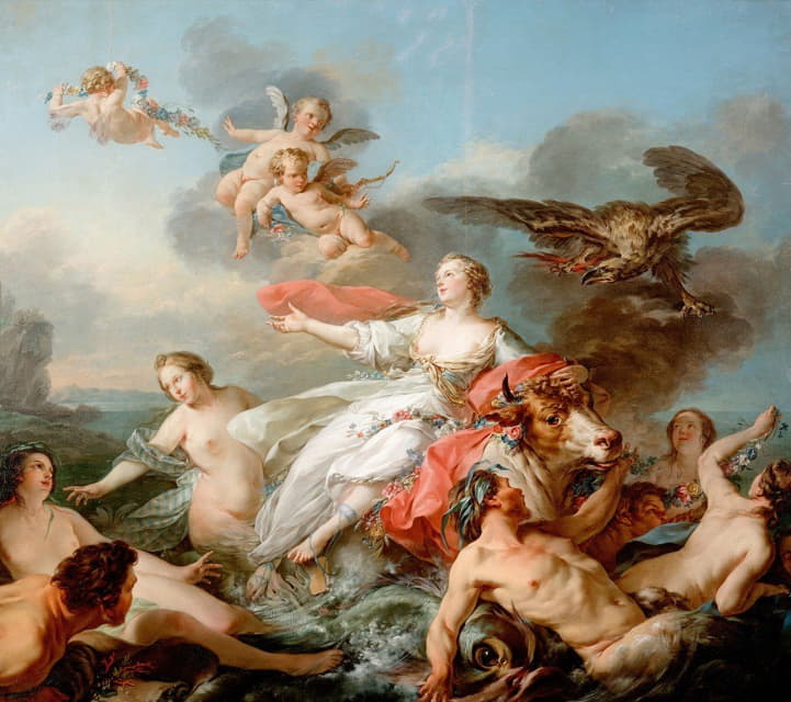 Jean Baptiste Marie Pierre - The Abduction of Europa