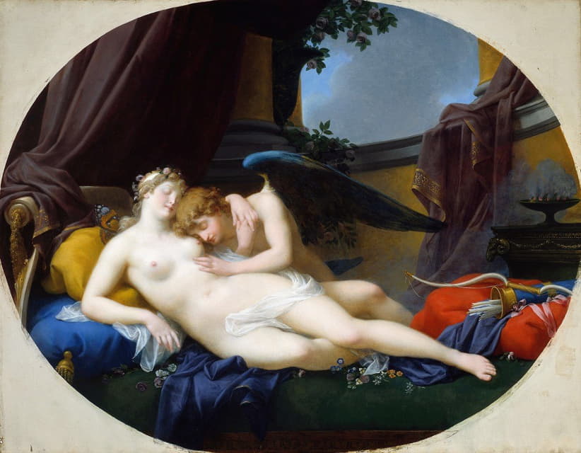 Jean-Baptiste Regnault - Cupid and Psyche
