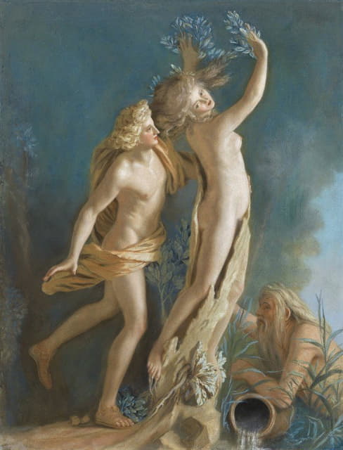 Jean-Etienne Liotard - Apollo and Daphne