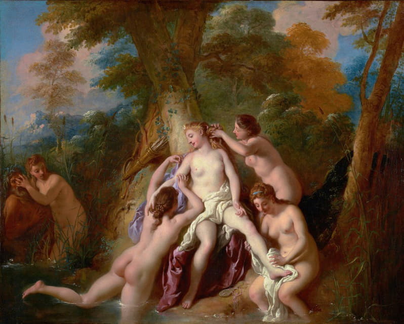 Jean-François de Troy - Diana and Her Nymphs Bathing