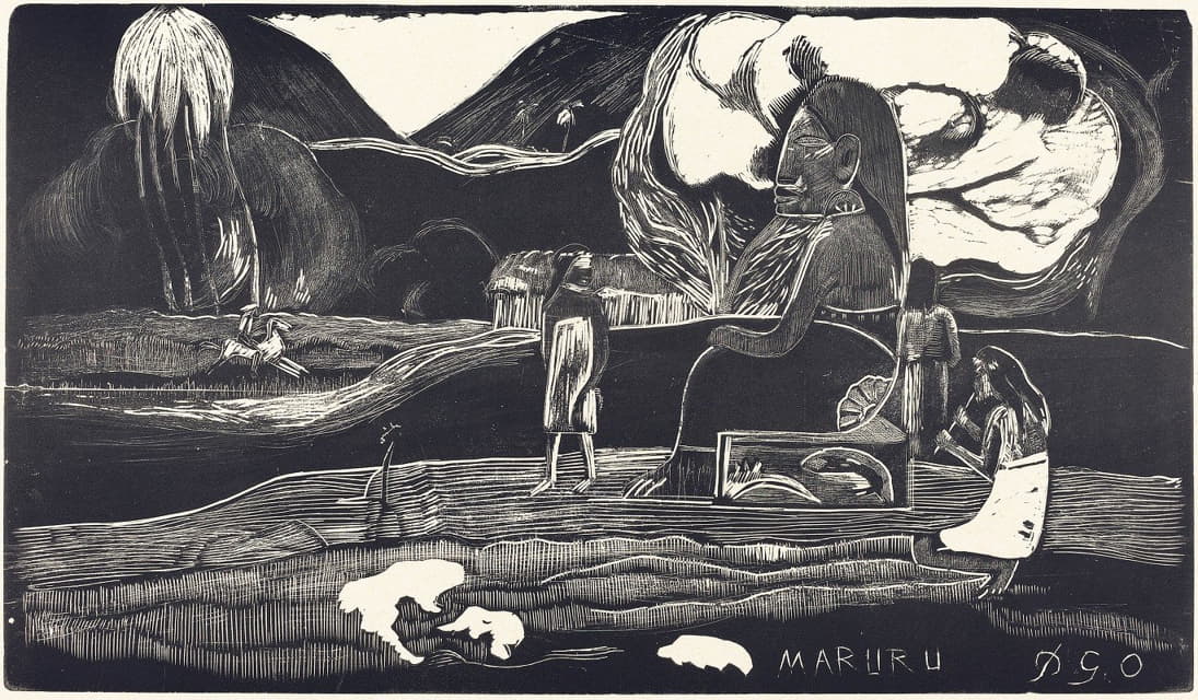 Paul Gauguin - Maruru (Thank You)