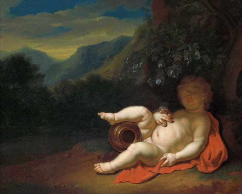Pieter Van Der Werff - The Infant Bacchus