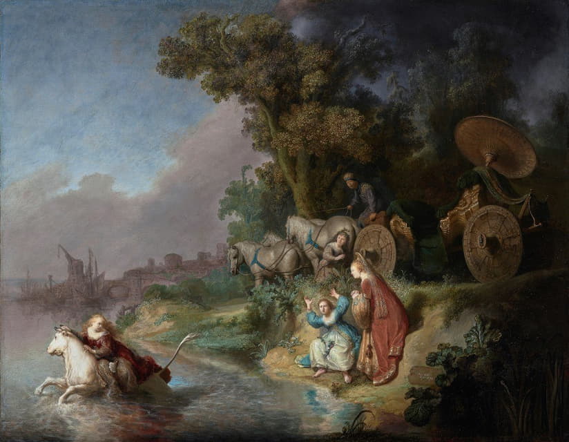 Rembrandt van Rijn - The Abduction of Europa