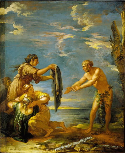 Salvator Rosa - Odysseus and Nausicaa