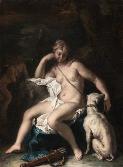 Sebastiano Ricci - Diana and Her Dog