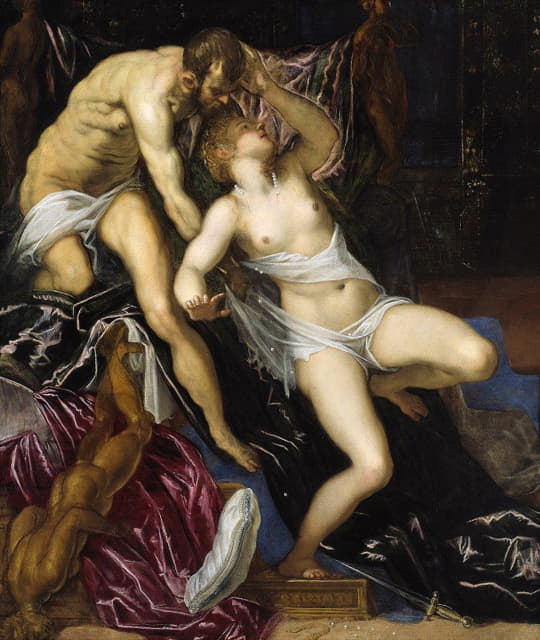 Jacopo Tintoretto - Tarquin and Lucretia