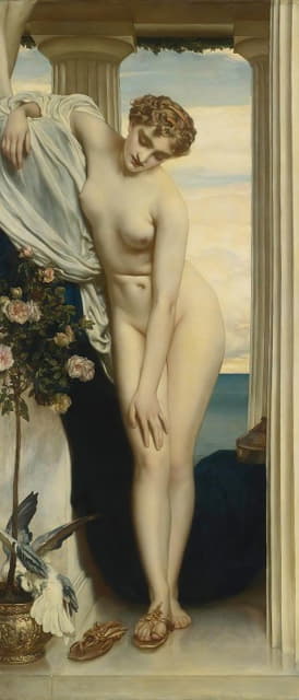 Frederic Leighton - Venus Disrobing For The Bath