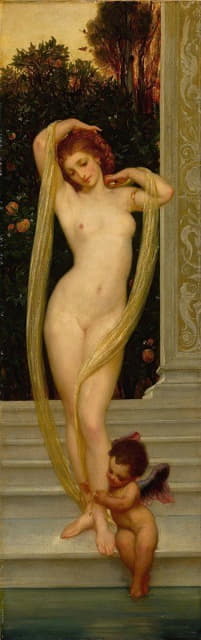 Frederic Leighton - Venus And Cupid