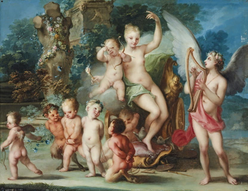 Ignazio Stern - The Triumph Of Venus And Cupid