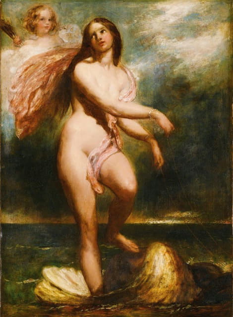William Etty - The Birth Of Venus