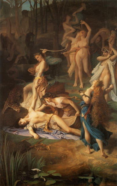 Émile Lévy - Death Of Orpheus