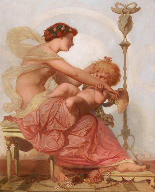 Eugene Froment Delormel - Cupid And Psyche
