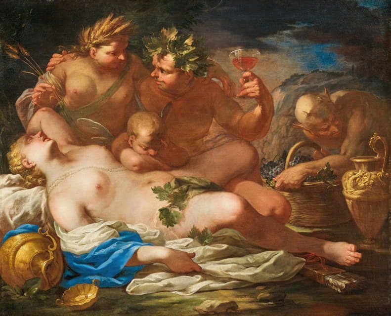 Federico Cervelli - Sine Cerere Et Baccho Friget Venus