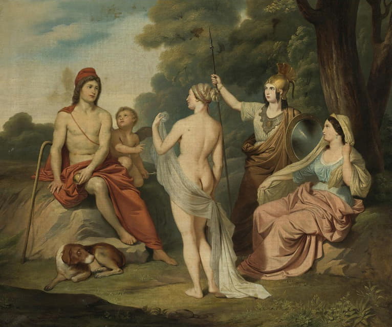 Jacques Louis David - The Judgment Of Paris