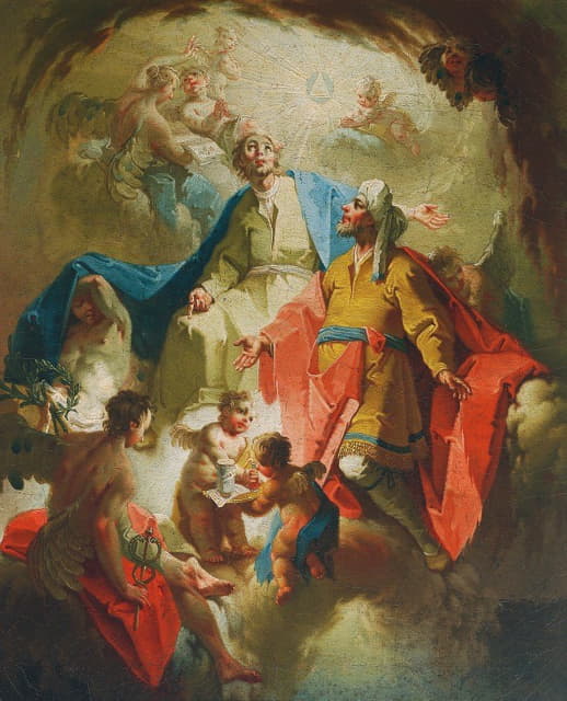 Josef Haller - Glorie Der Heiligen Cosmas Und Damian