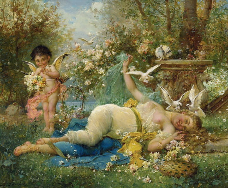 Joseph Bernard - Venus And Cupid