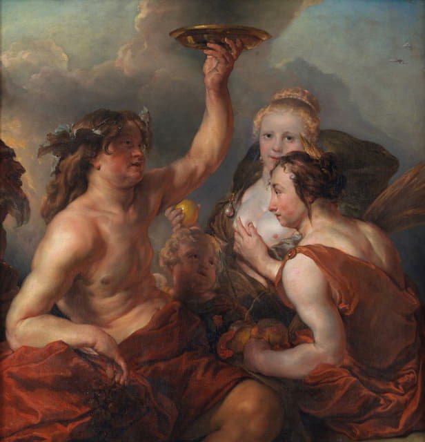 Cornelis Schut - Bacchus, Ceres and Venus