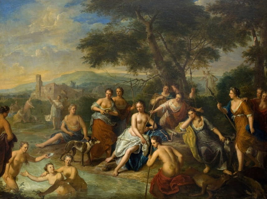 Gerard Hoet - Diana and her Nymphs