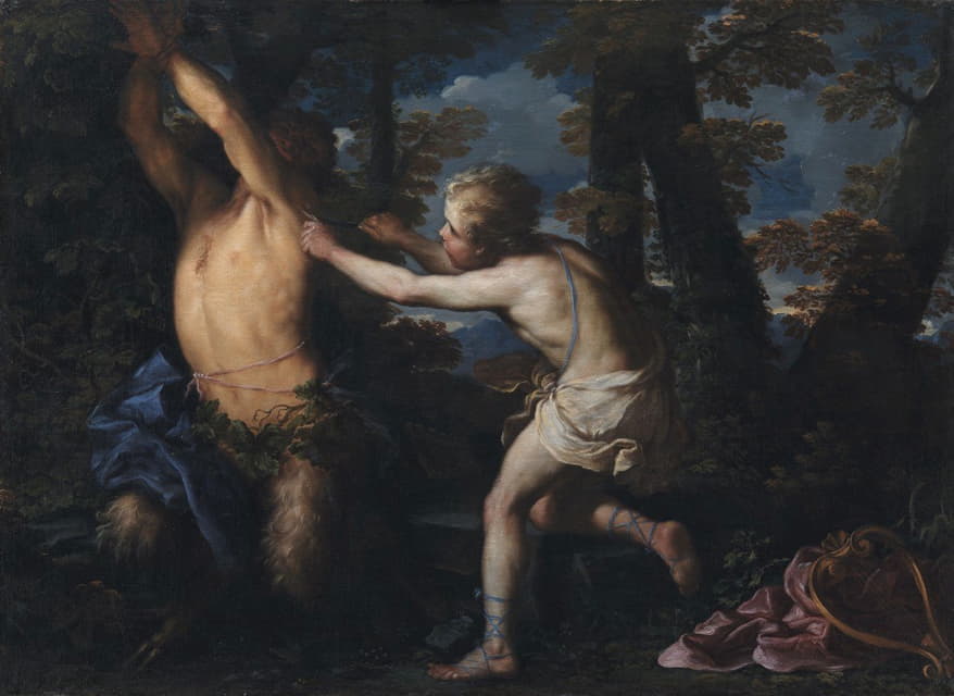Girolamo Troppa - Apollo Flaying Marsyas