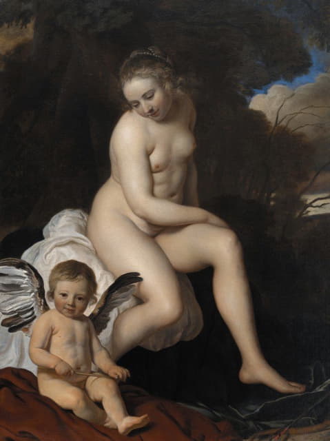 Jacob Van Loo - Venus and Cupid