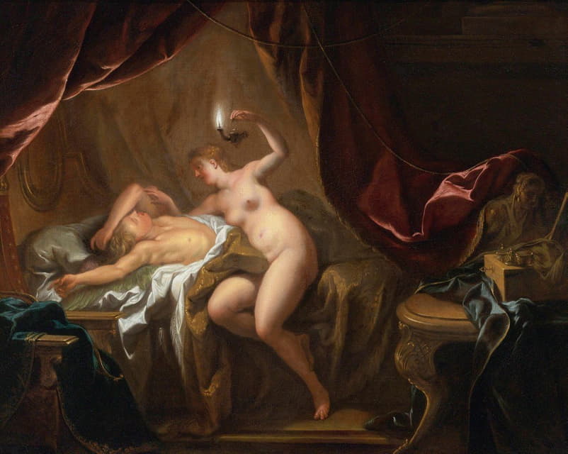 Jean-François de Troy - Cupid And Psyche