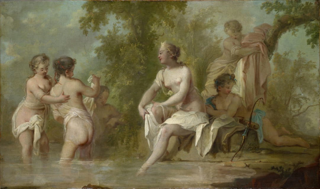 Johann Heinrich Keller II - The Bath of Diana