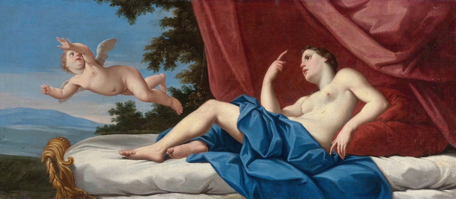 Marcantonio Franceschini - Cupid fleeing From The Wounded venus