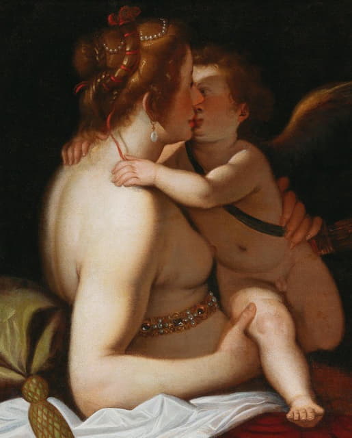 Giovanni Battista Paggi - Venus and Cupid