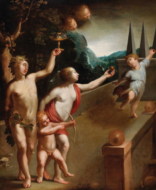 Habsburg Court Painter - An allegorical scene