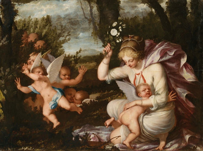 Pietro Liberi - The punishment of Cupid