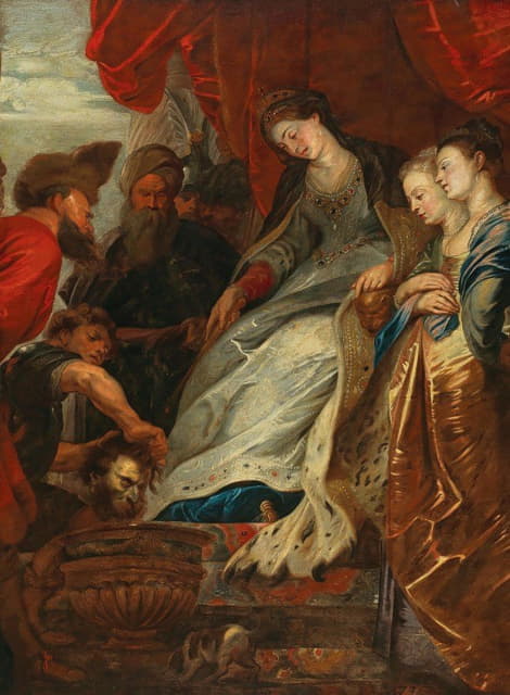 Workshop of Peter Paul Rubens - Queen Tomyris with the Head of Cyrus
