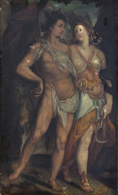 Bartholomaeus Spranger - Ceres and Bacchus