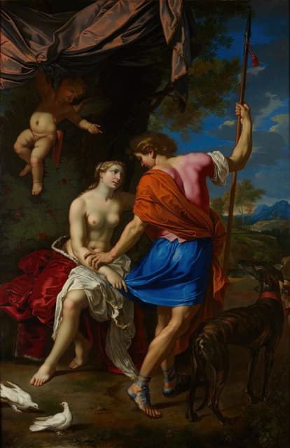 Nicolas Mignard - Venus and Adonis