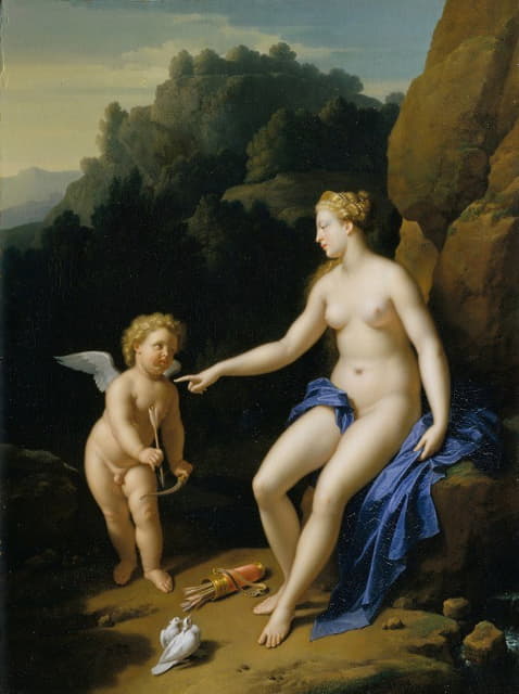 Adriaen van der Werff - Venus and Cupid