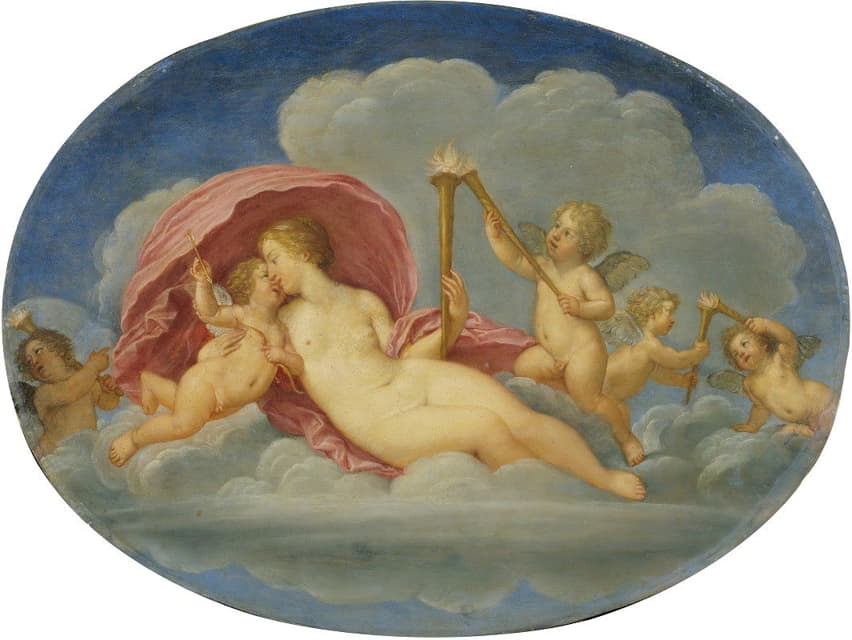 Francesco Albani - Venus and Cupid
