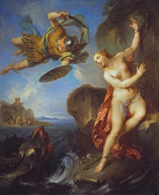 François Lemoyne - Perseus and Andromeda