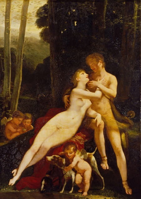 Pierre-Paul Prud'hon - Venus and Adonis