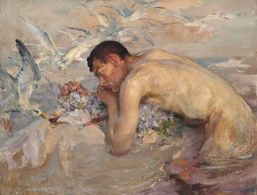 James Jebusa Shannon - The merman and the maid