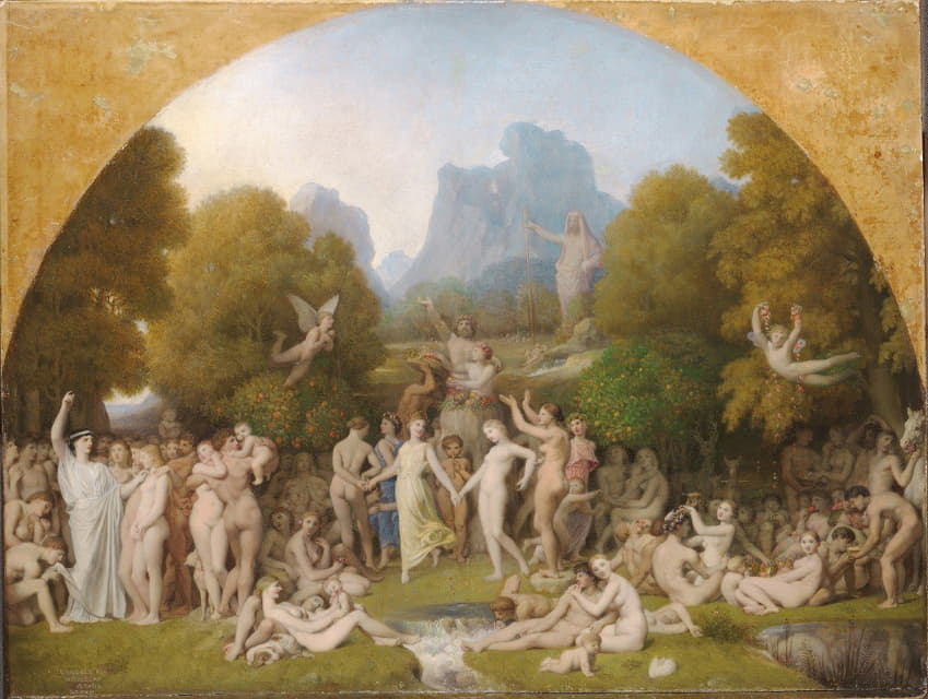 Jean Auguste Dominique Ingres - The Golden Age